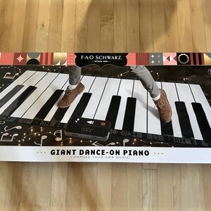 FAO Schwarz Giant Dance-On Piano. Ships in original box.